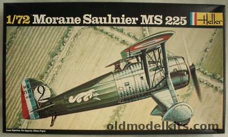 Heller 1/72 Morane Saulnier MS-225 - Armee de l'Air 7 Escadre Patrouille de Dijon, 216 plastic model kit